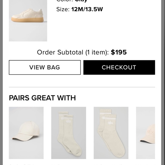 ALO Recovery Mode Limited Edition Clay Unisex Shoes - Picture 7 of 14